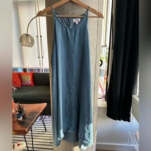MUDPIE CHAMBRAY DRESS L